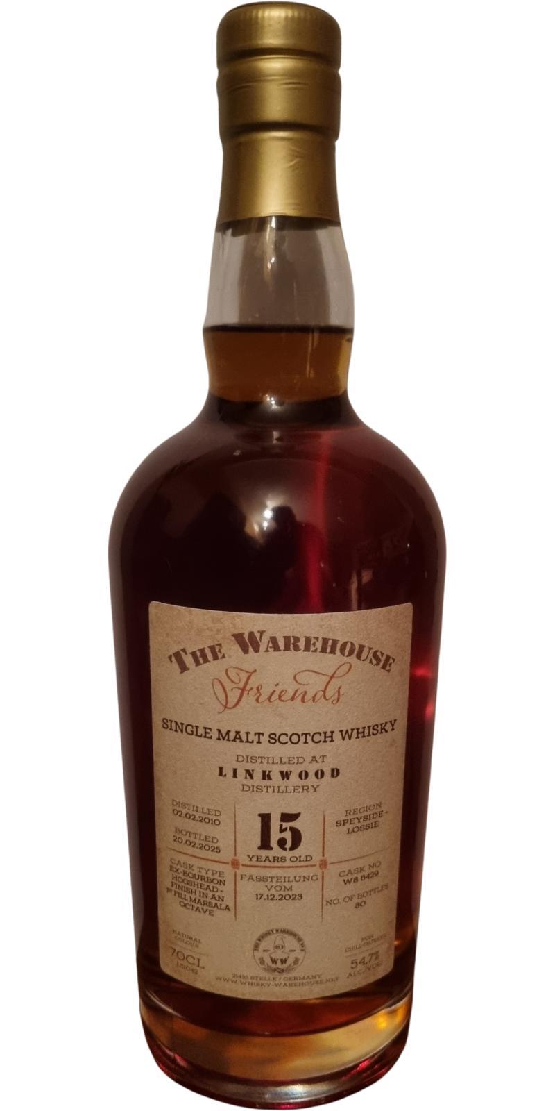 Linkwood 2010 WW8 The Warehouse Friends