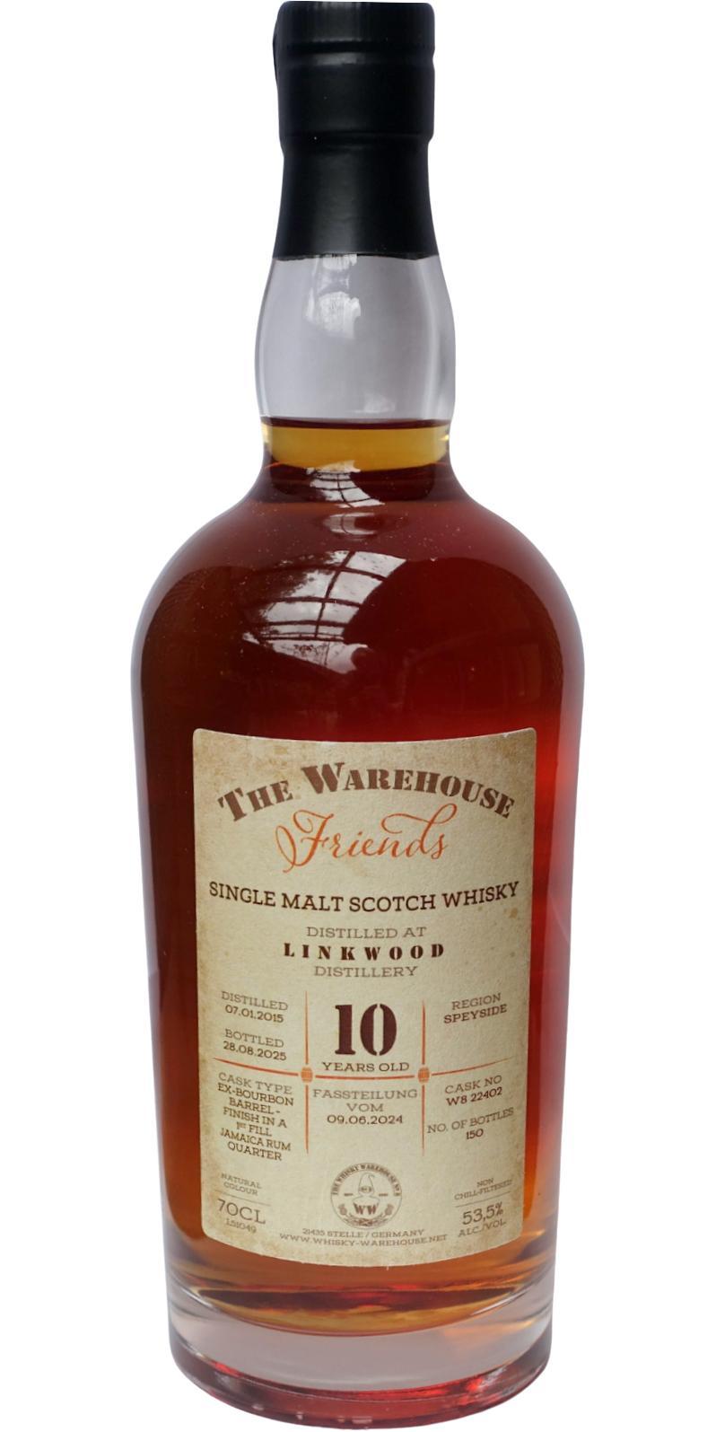 Linkwood 2015 WW8 The Warehouse Friends