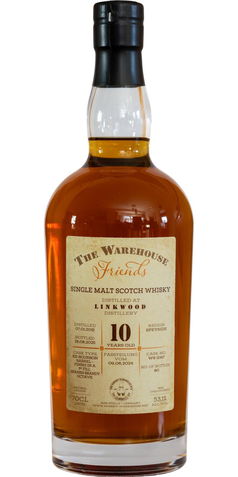 Linkwood 2015 WW8 The Warehouse Friends