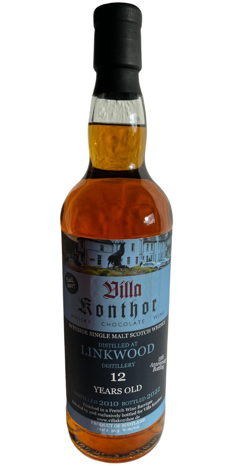 Linkwood 2010 VK 15th Anniversary Bottling