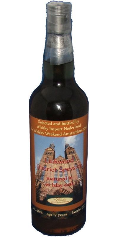 Linkwood 17-year-old WIN Whisky Weekend Amsterdam 2016