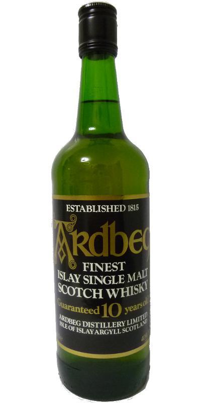 Ardbeg 10-year-old Guaranteed Finest Islay Single Malt