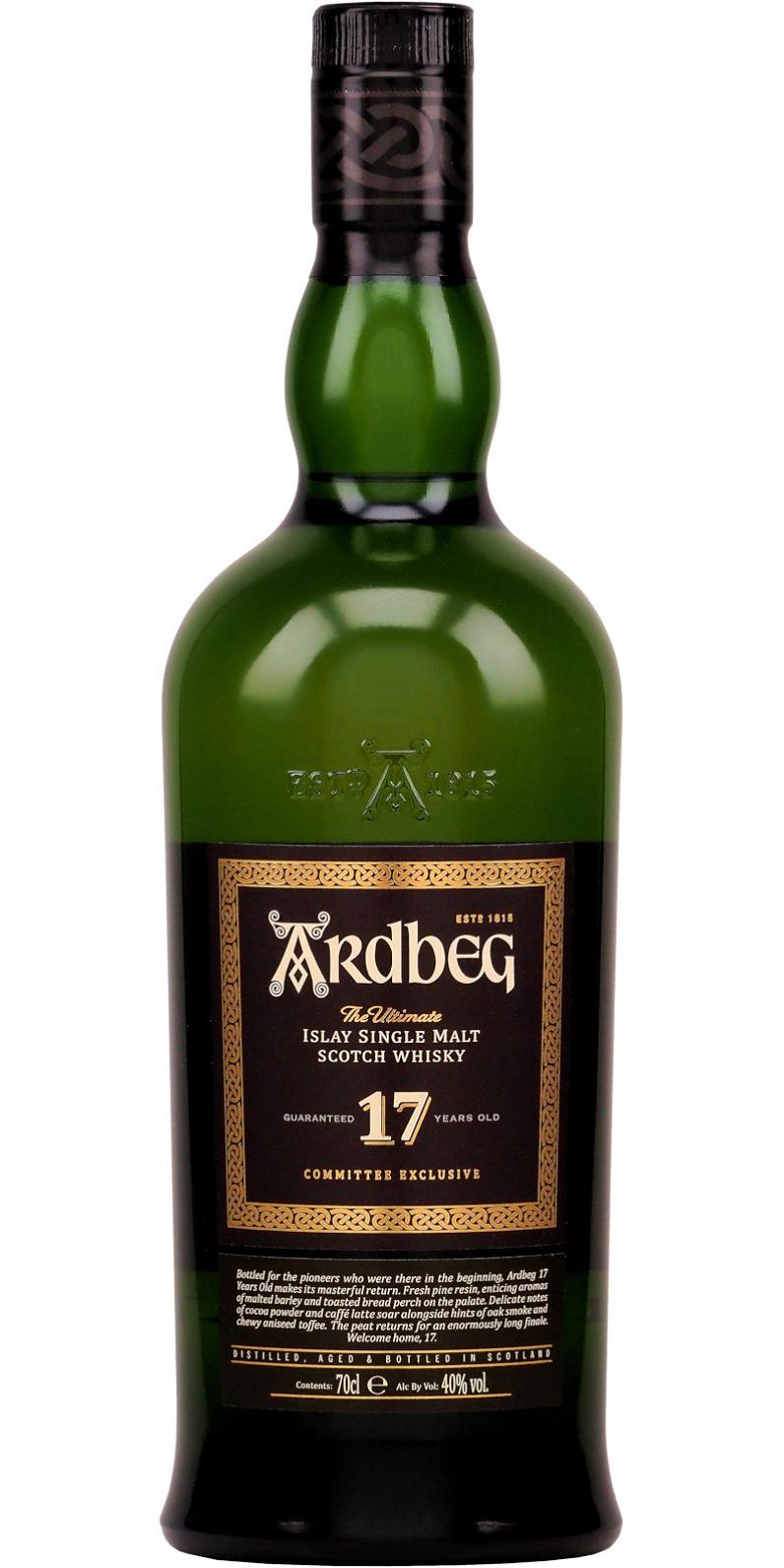 Ardbeg 17-year-old Committee Exclusive