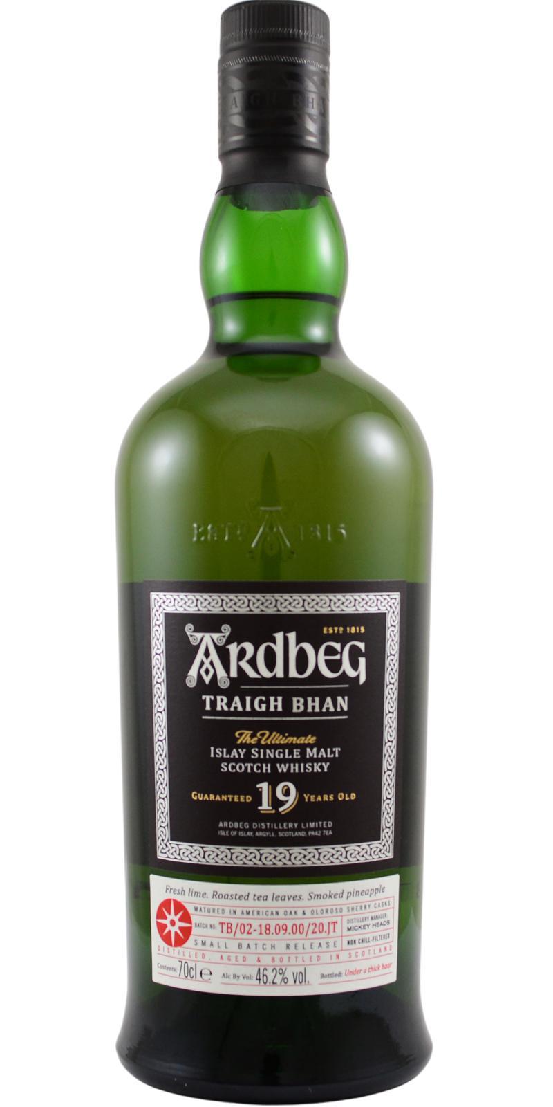 Ardbeg Traigh Bhan Small Batch Release