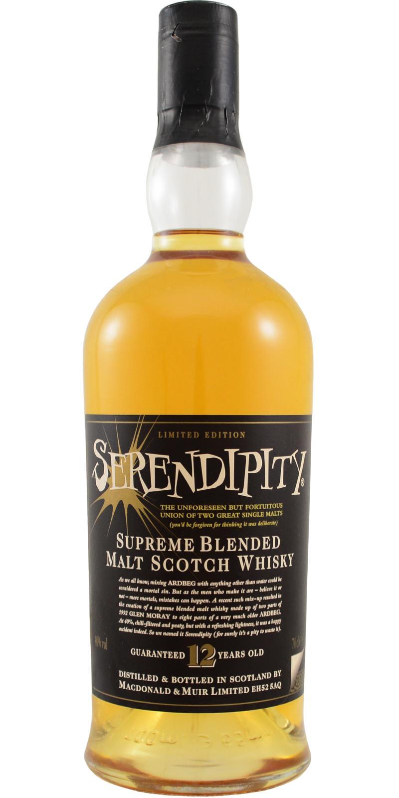 Serendipity 12-year-old Supreme Blended Malt Scotch Whisky