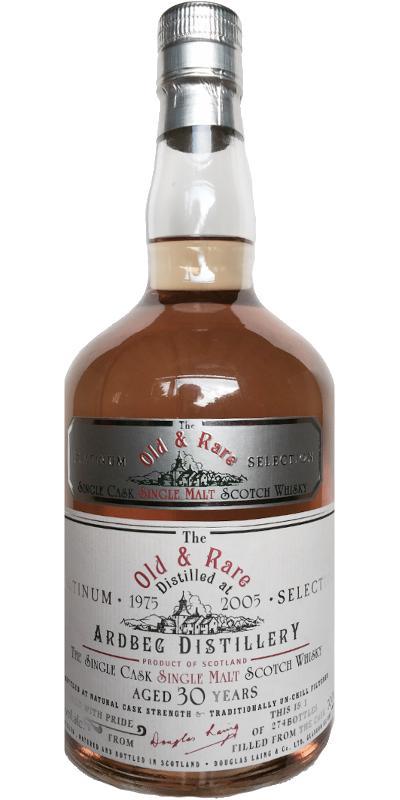 Ardbeg 1975 DL Old & Rare - The Platinum Selection