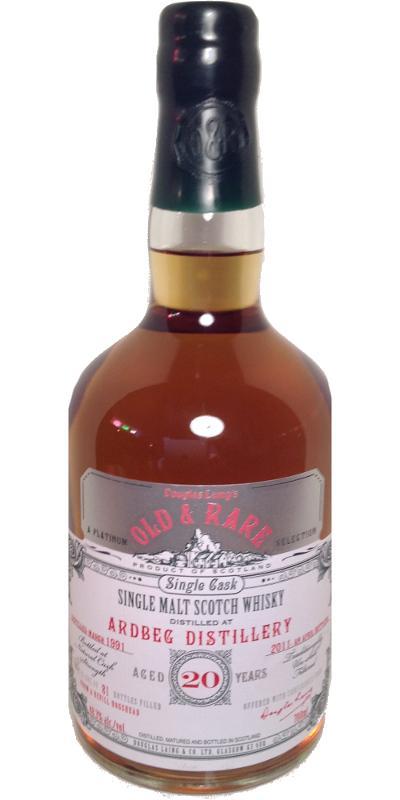 Ardbeg 1991 DL Old & Rare - The Platinum Selection