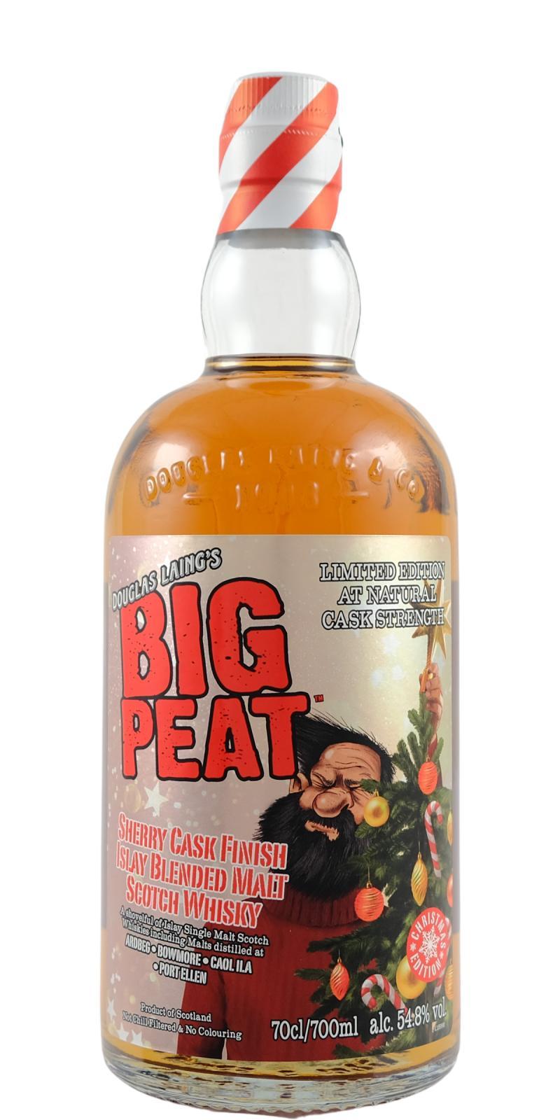 Big Peat Christmas Edition DL Limited Edition at Natural Cask Strength