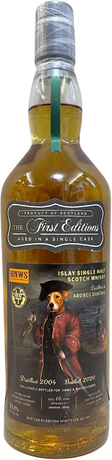 Ardbeg 2004 ED The First Editions