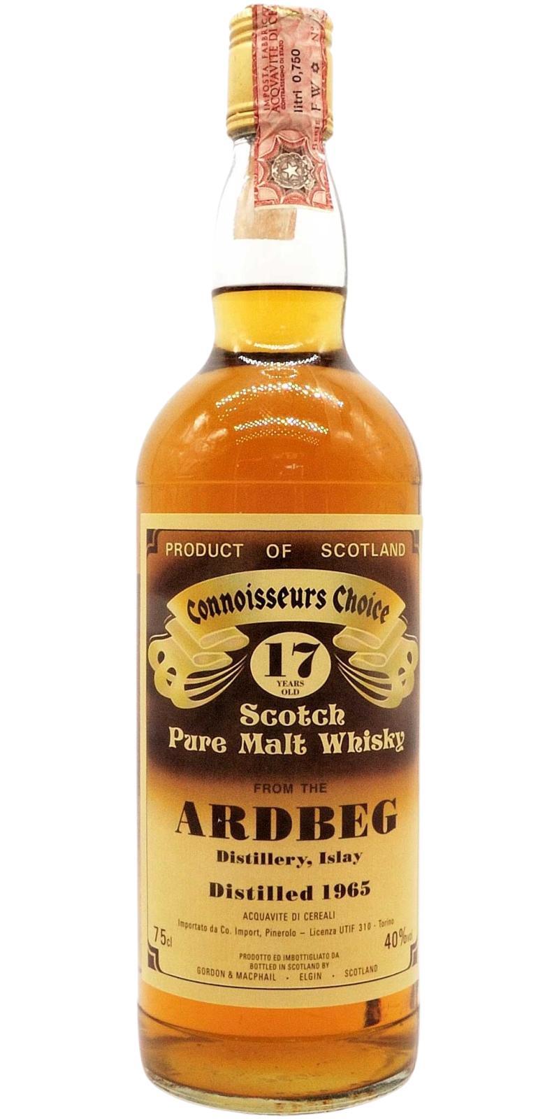 Ardbeg 1965 GM Connoisseurs Choice
