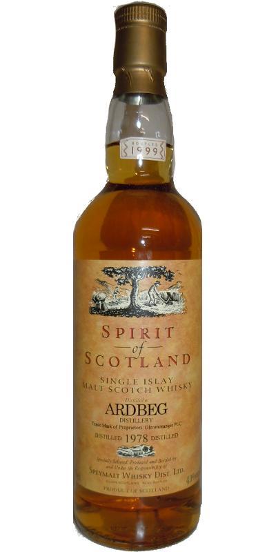 Ardbeg 1978 GM Spirit of Scotland