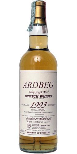 Ardbeg 1993 GM Meregalli Import