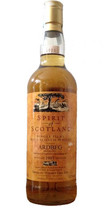 Ardbeg 1993 GM Spirit of Scotland