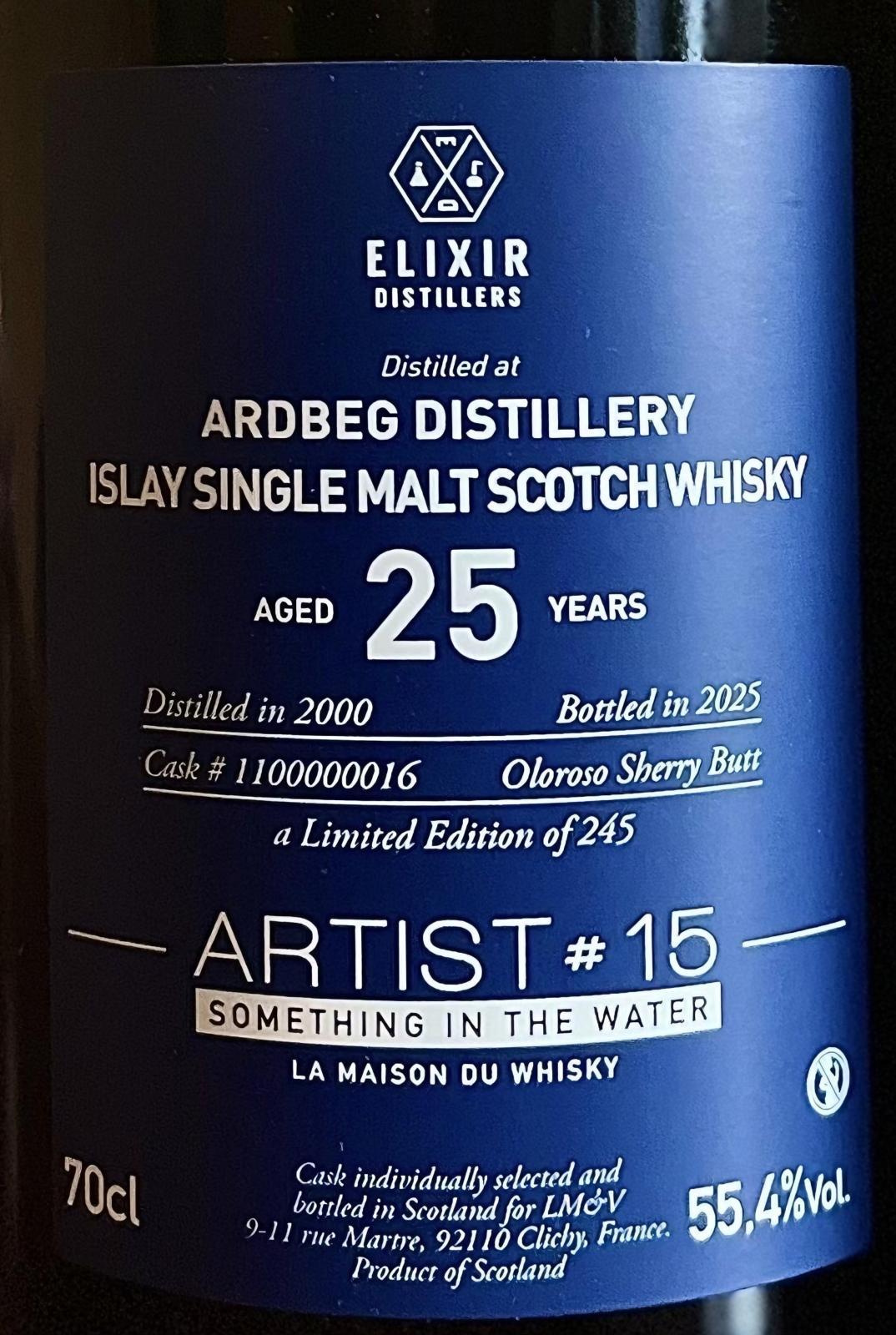 Ardbeg 2000 LMDW Artist #15 Something In The Water