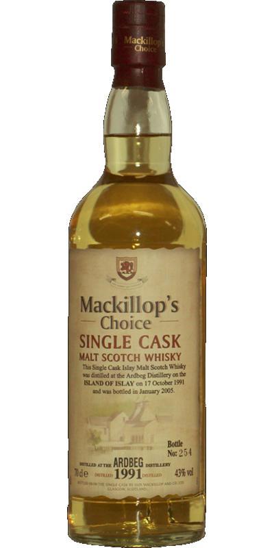 Ardbeg 1991 McC Single Cask