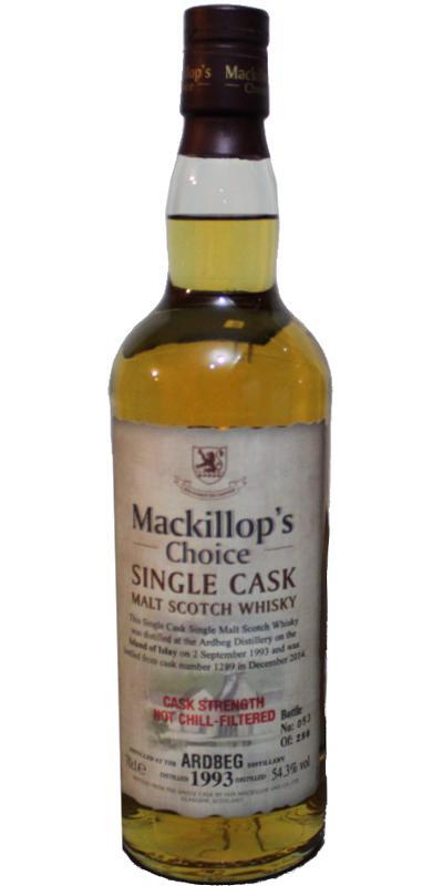 Ardbeg 1993 McC Single Cask - Cask Strength