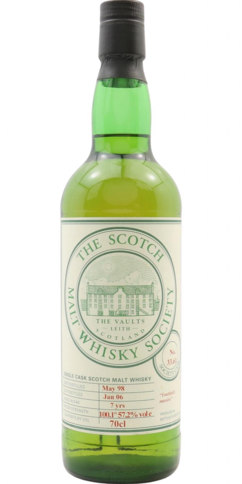 Ardbeg 1998 SMWS 33.61 Youthfully massive