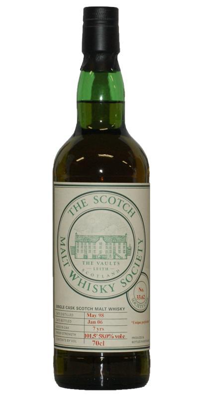 Ardbeg 1998 SMWS 33.62 Unique perfection