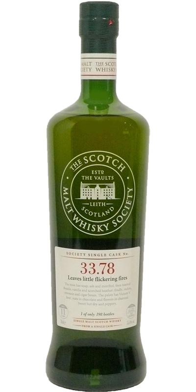 Ardbeg 1998 SMWS 33.78 Leaves little flickering fires