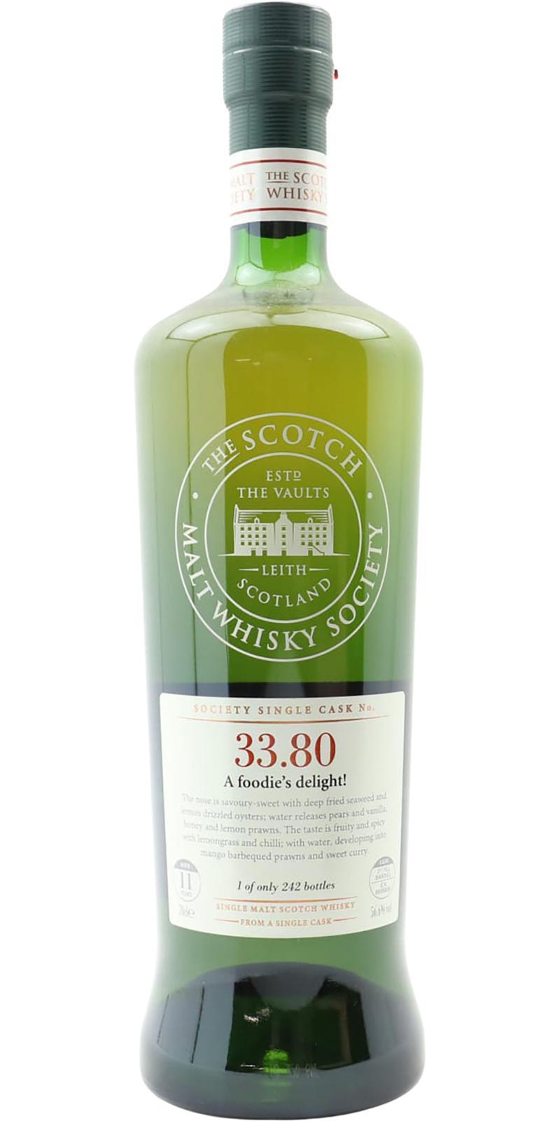 Ardbeg 1999 SMWS 33.80 A foodie's delight