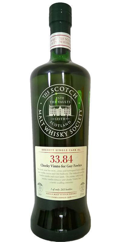 Ardbeg 1999 SMWS 33.84 Cheeky Vimto for Guy Fawkes