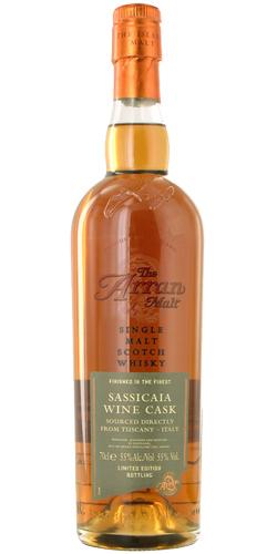 Arran 08-year-old Sassicaia Finish