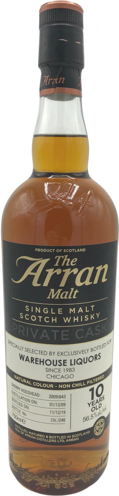 Arran 10-year-old Private Cask Bottling