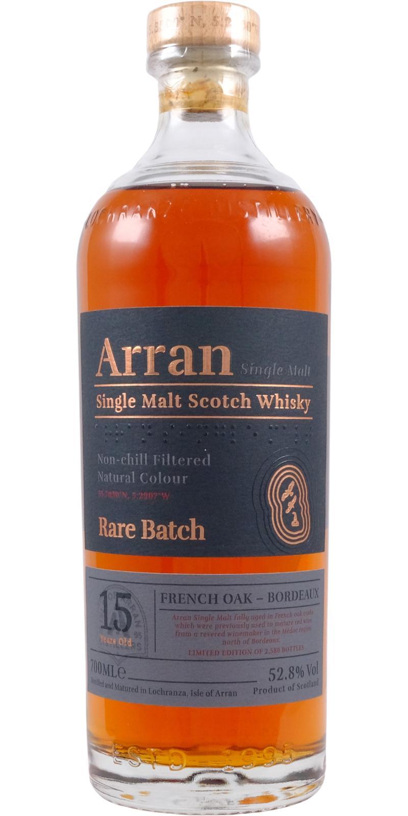 Arran 15-year-old Rare Batch