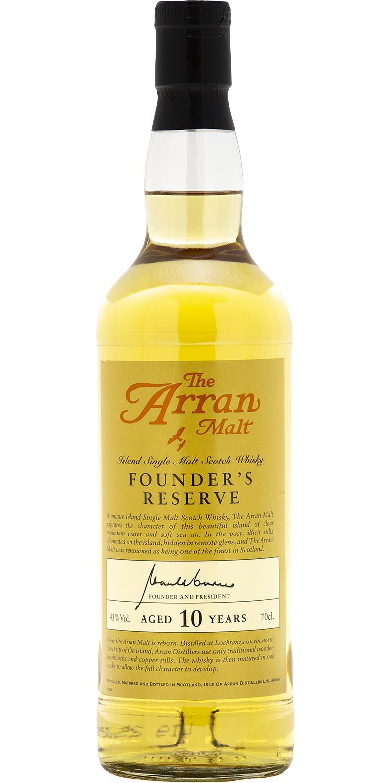Arran 1995 Founder's Reserve