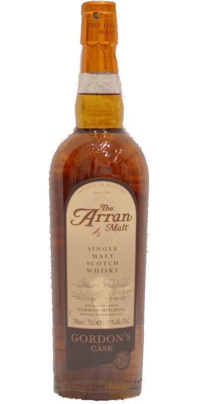 Arran 1995 Gordon's Cask