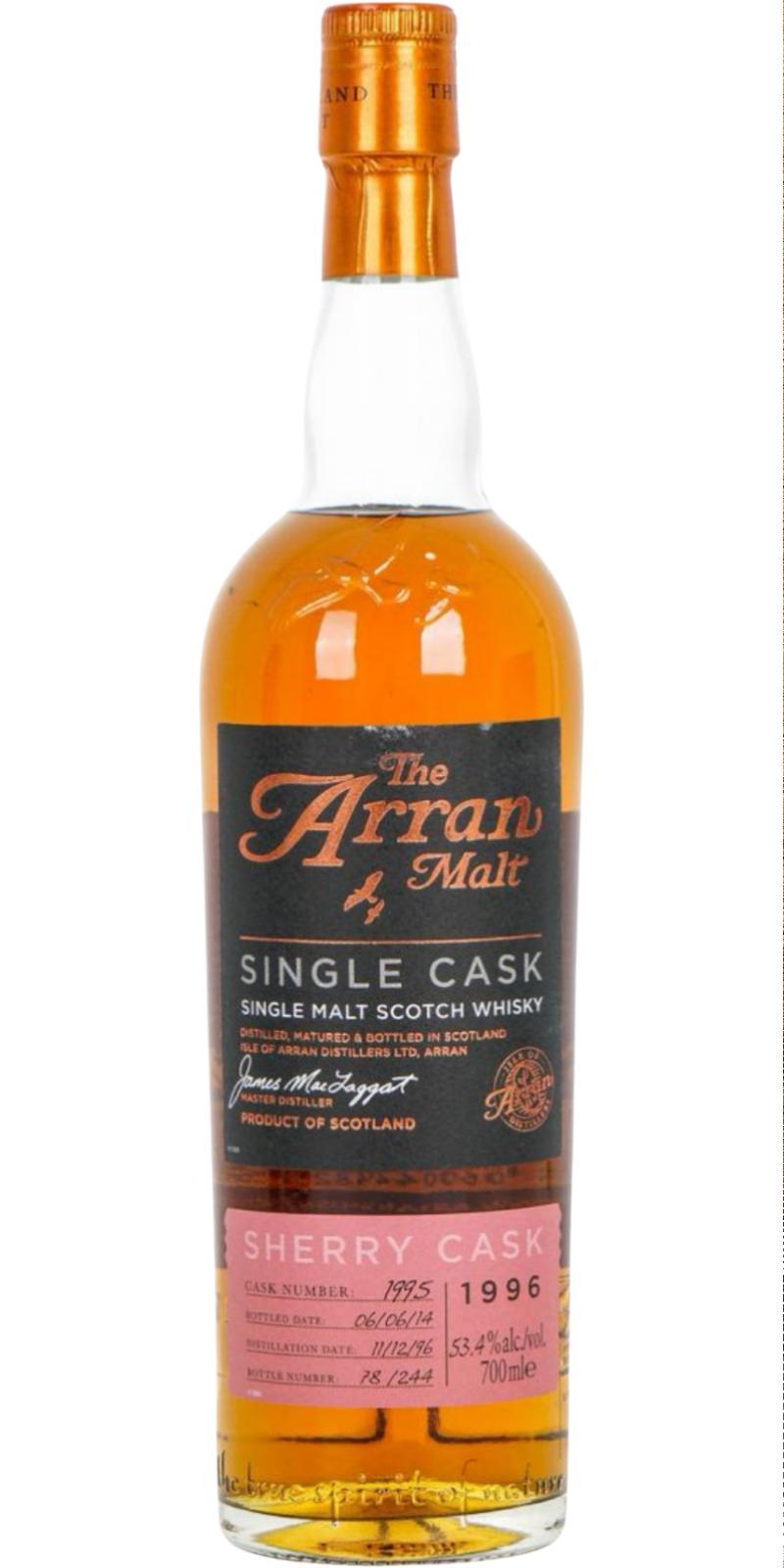 Arran 1996 Single Cask