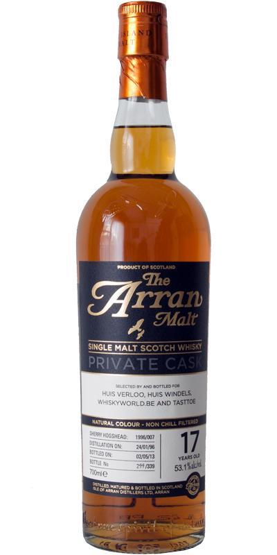 Arran 1996 Private Cask