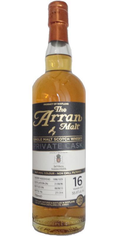 Arran 1996 Private Cask