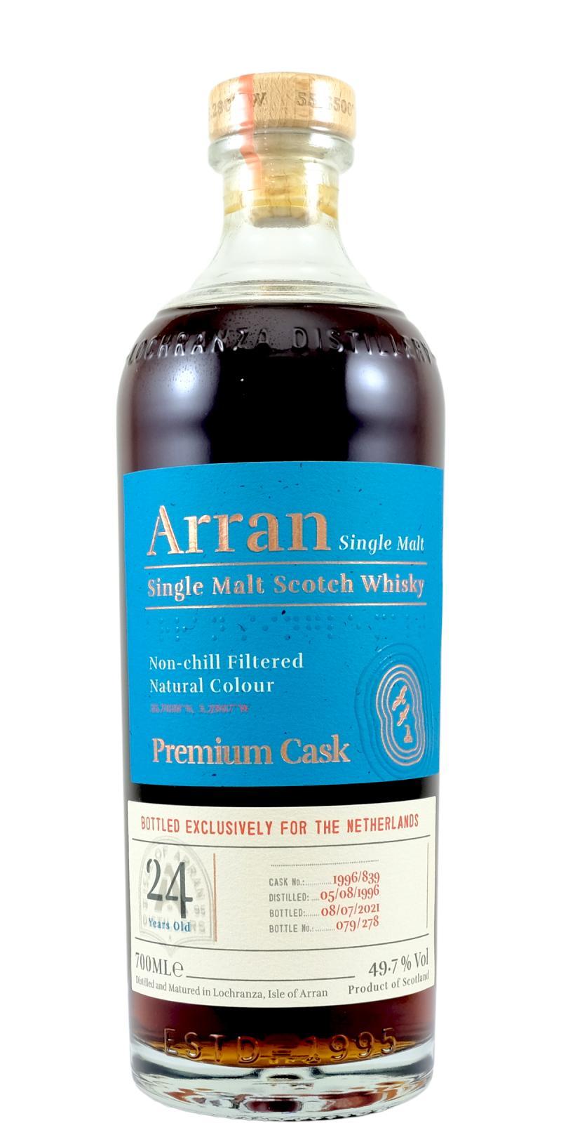 Arran 1996 Premium Cask