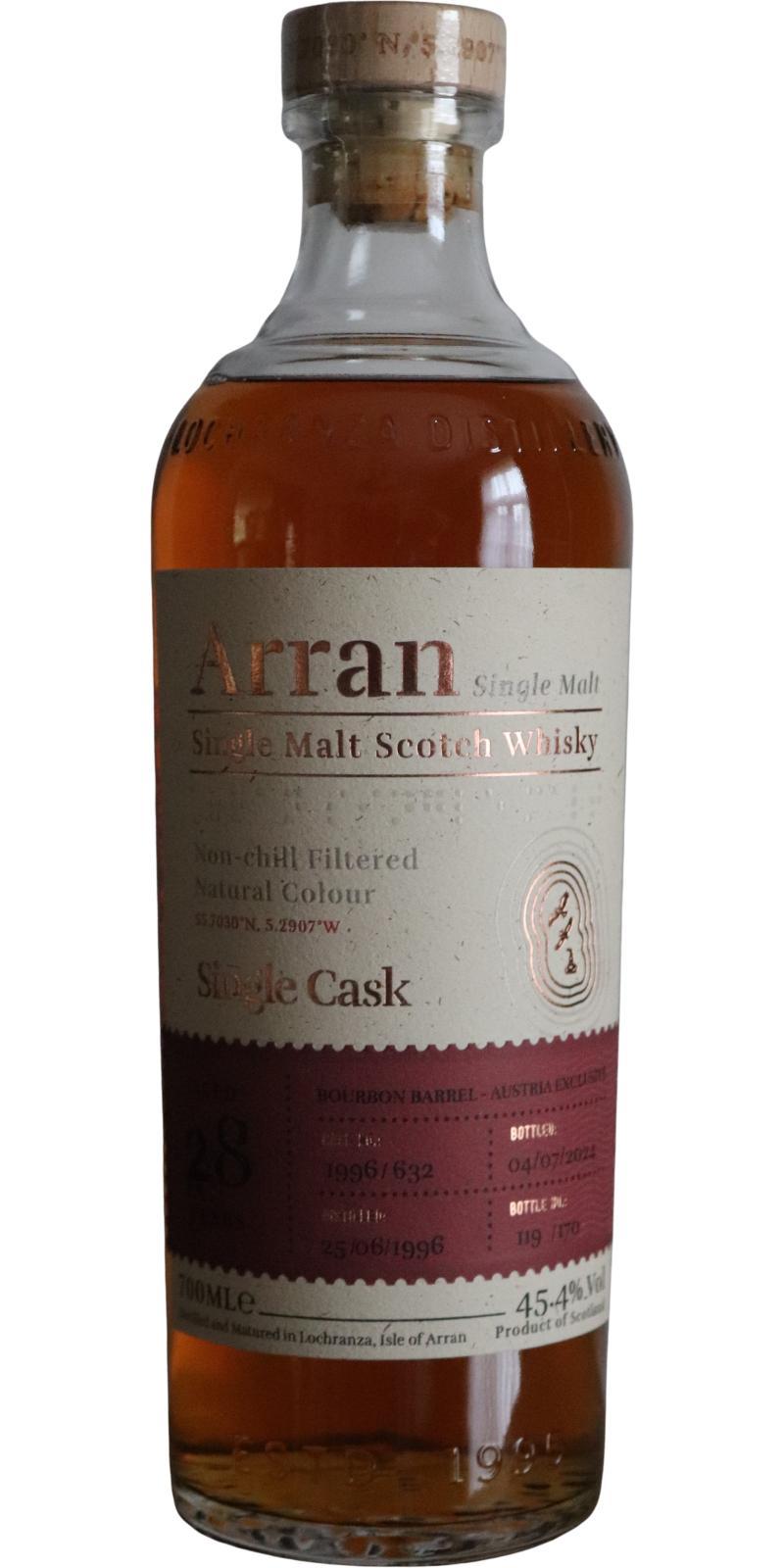 Arran 1996 Single Cask