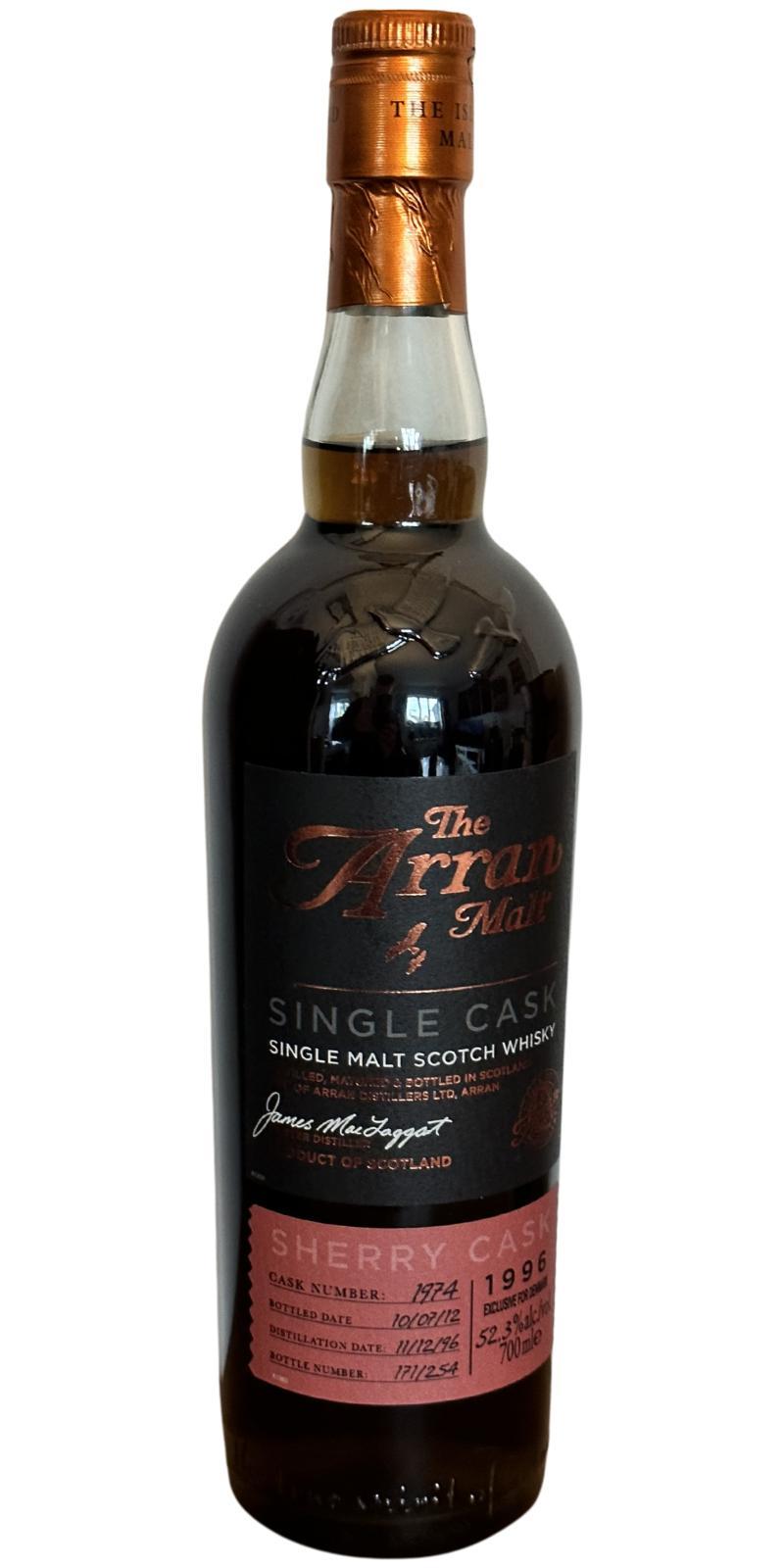 Arran 1996 Sherry Cask