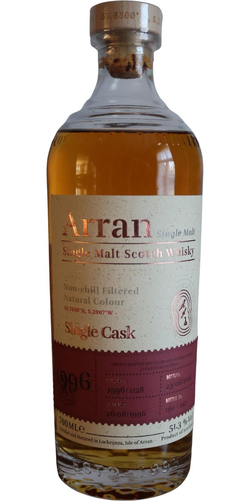 Arran 1996 Single Cask
