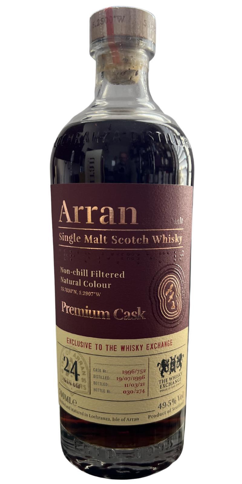 Arran 1996 Premium Cask