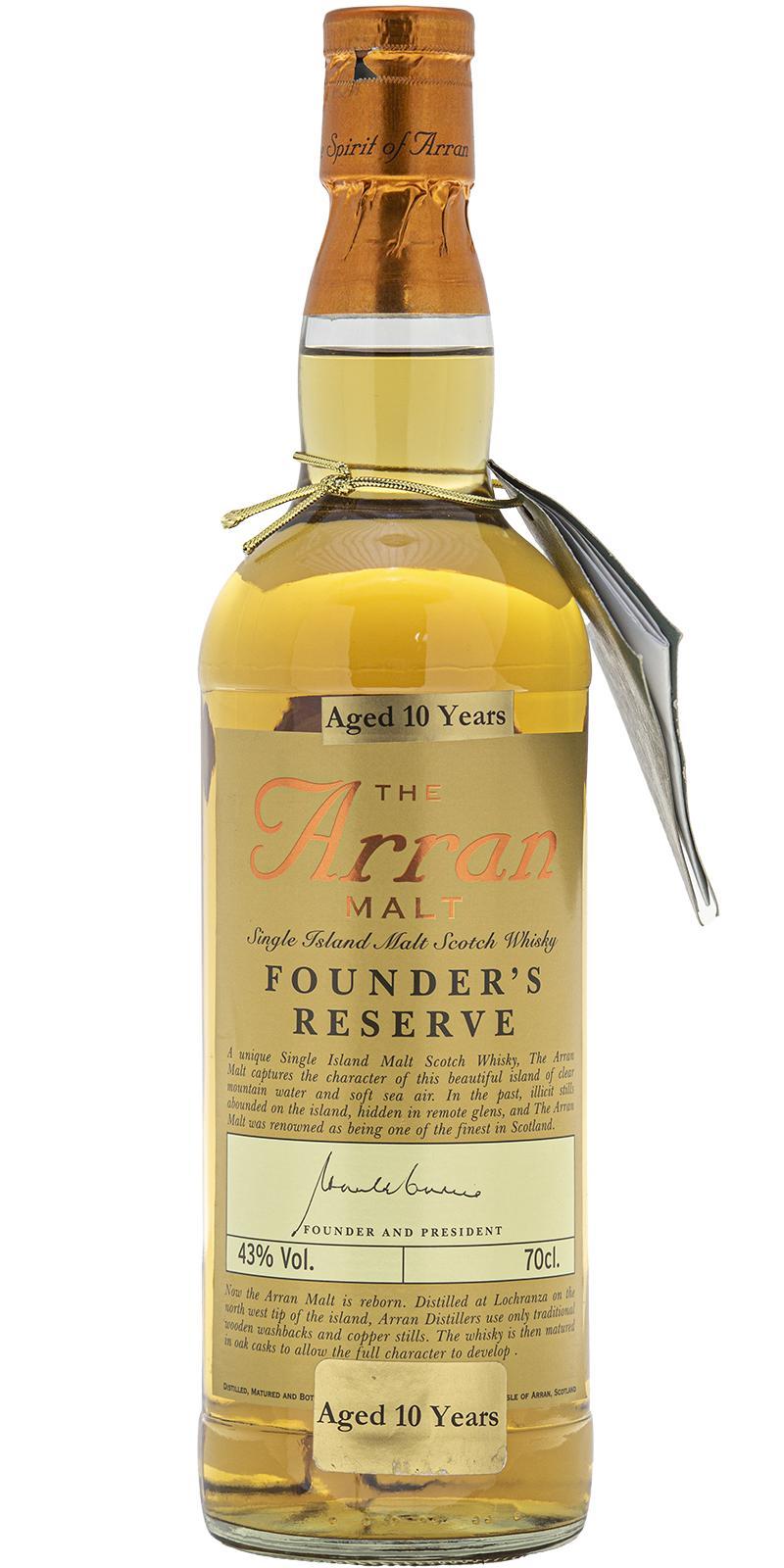 Arran 1997 Founder's Reserve
