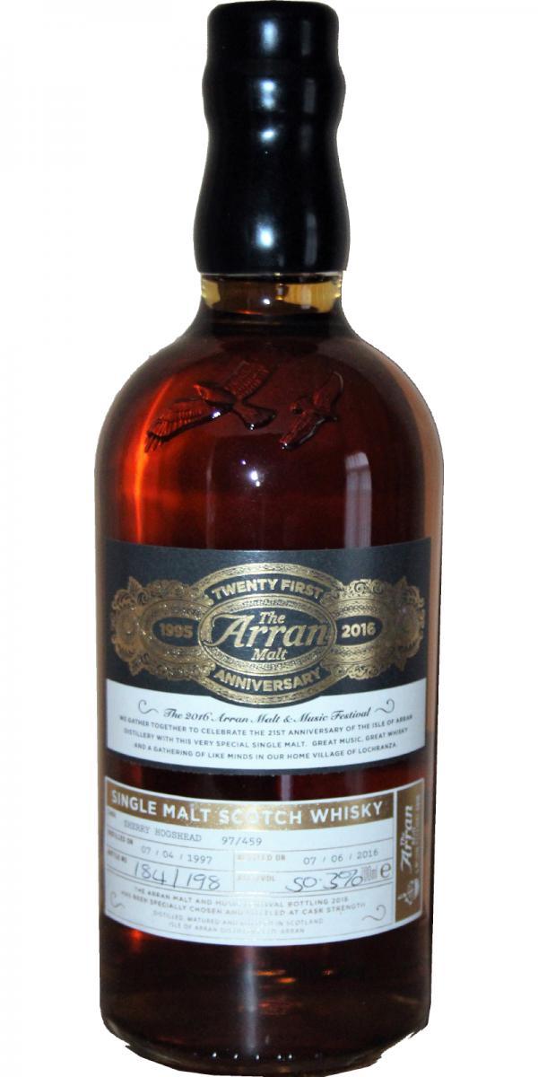 Arran 1997 The Festival Single Cask