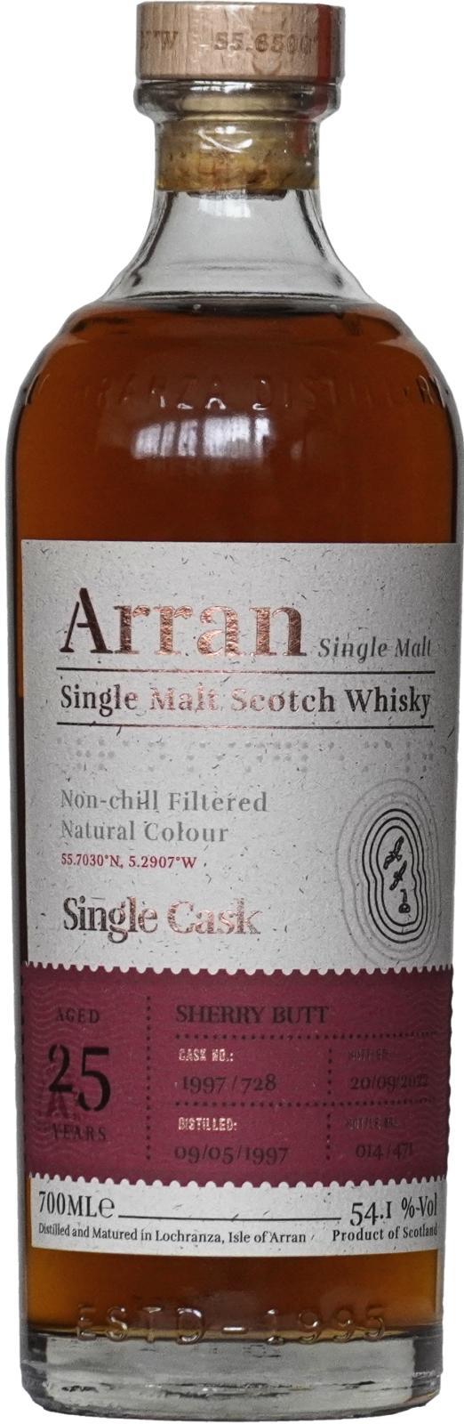 Arran 1997 Single Cask