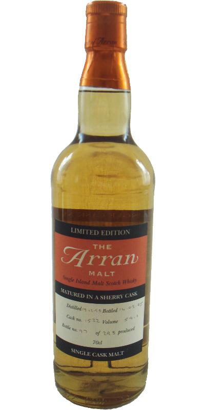 Arran 1998 Sherry Cask