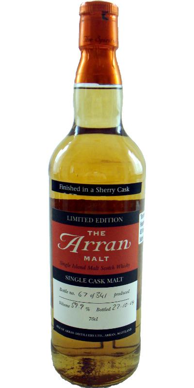 Arran 1998 Sherry Cask
