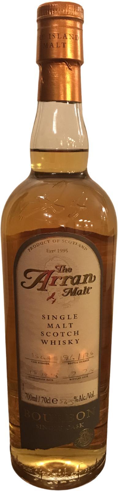 Arran 1998 Bourbon - Single Cask