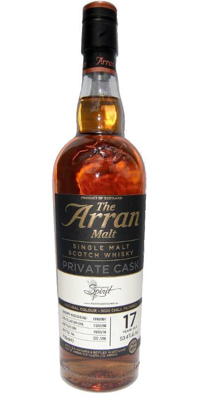Arran 1998 Private Cask