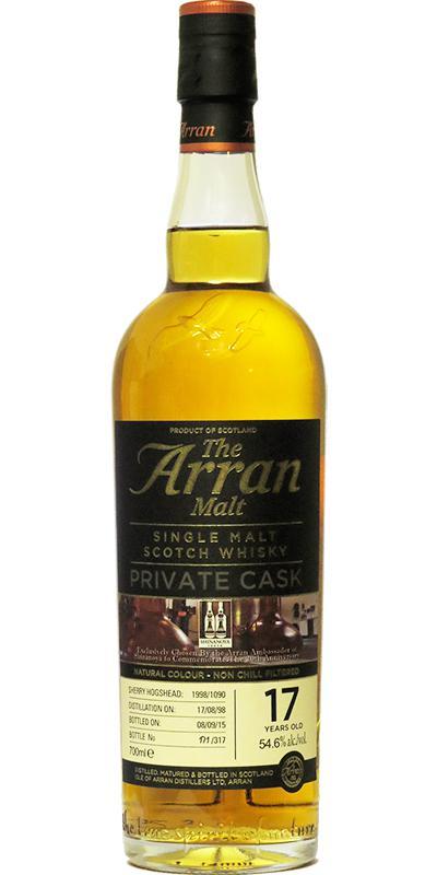 Arran 1998 Private Cask