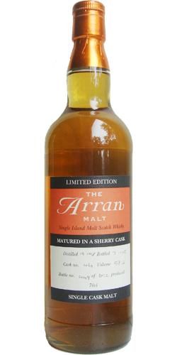 Arran 1998 Sherry Cask