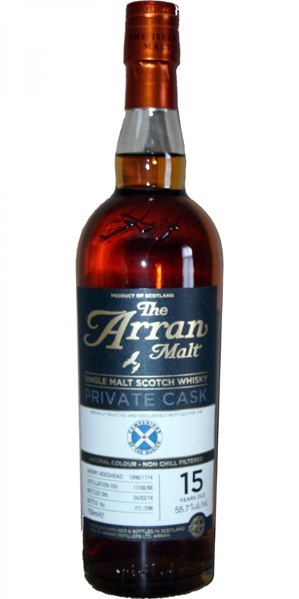 Arran 1998 Private Cask