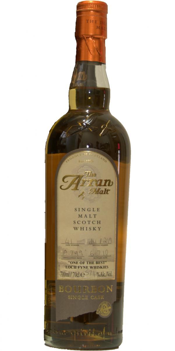 Arran 1999 Bourbon - Single Cask