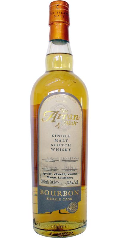 Arran 1999 Bourbon - Single Cask